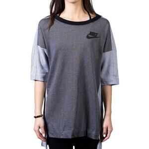 Nike Women's Birdseye Rally Raglan Crew Neck Top